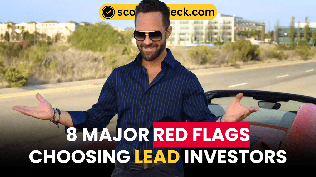 8 Major Red Flags When Choosing a Lead Investor for Your Pre-Seed Round